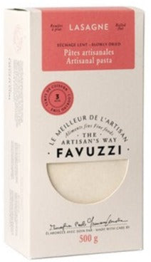 Nouilles Lasagne Artisanales par Favuzzi 500g