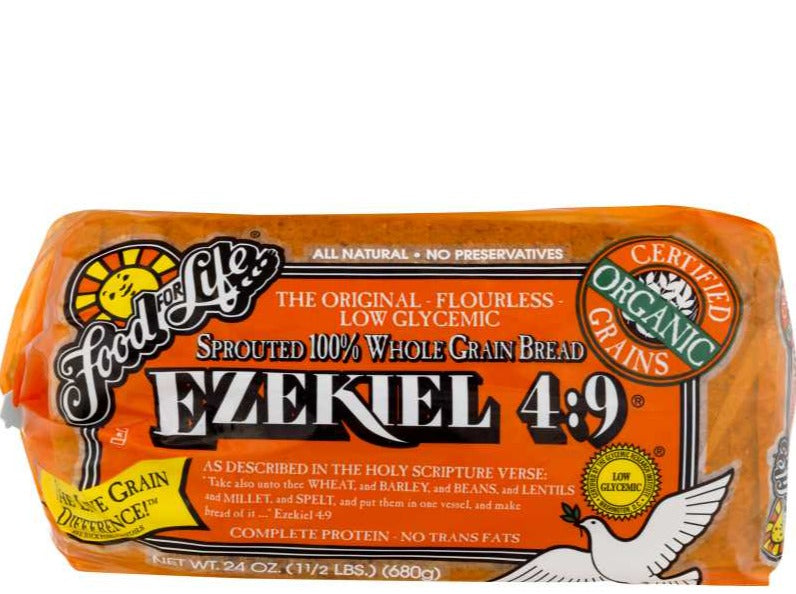 Pain de grains entiers germés Ezekiel 4:9® biologique 