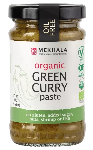Organic Thai Green Curry Paste by Mekhala, 100g