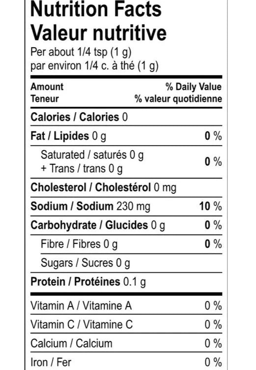 Sel d&#39;ail Holy Grail par Kanel, 60 g