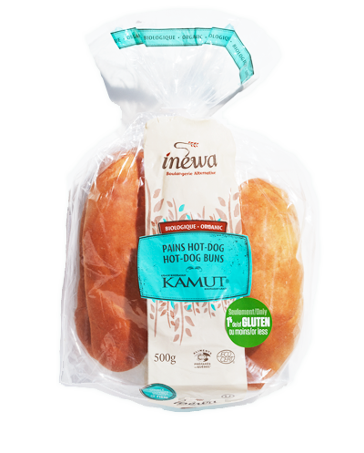 Kamut Hot-Dog Buns by Inewa, 500 g Delivered Fresh Fridays ( otherwise delivered frozen)