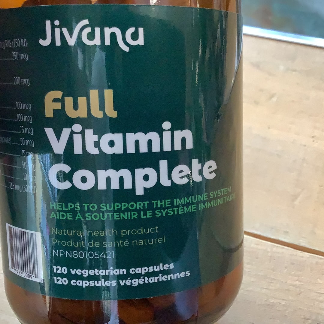 Full Vitamin Complete by Jivana, 120 caps