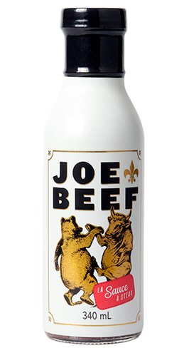 Sauce pour bifteck de bœuf Joe 340 ml