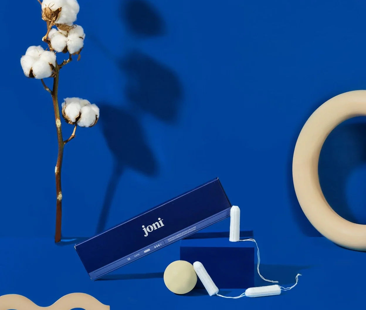 Organic Super Non-Applicator Tampons  by Joni | 16 Tampns