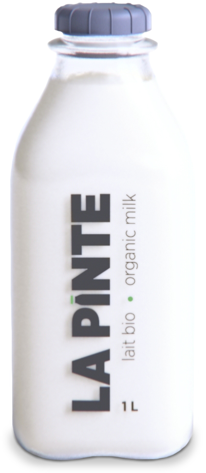 Lait 1% Bio par La Pinte, 1L