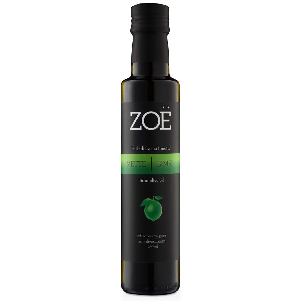 Lime Infused Extra-Virgin Olive Oil by Zoë 250ml