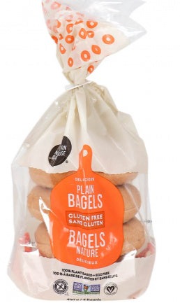 Bagels nature sans gluten par Little Northern Bakehouse, 400 g