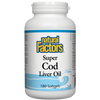 Super Cod Liver Oil by Natural Factors, 180 softgels