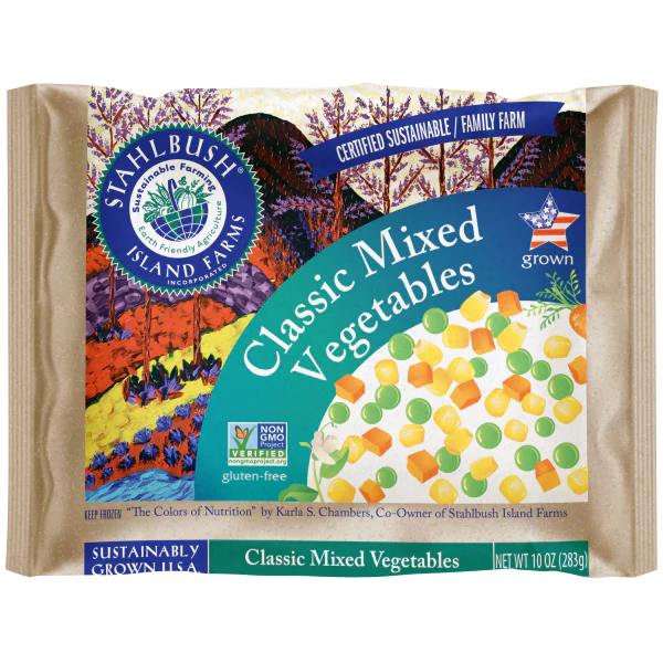 Légumes mélangés classiques par Stahlbush Island Farm, 283 g