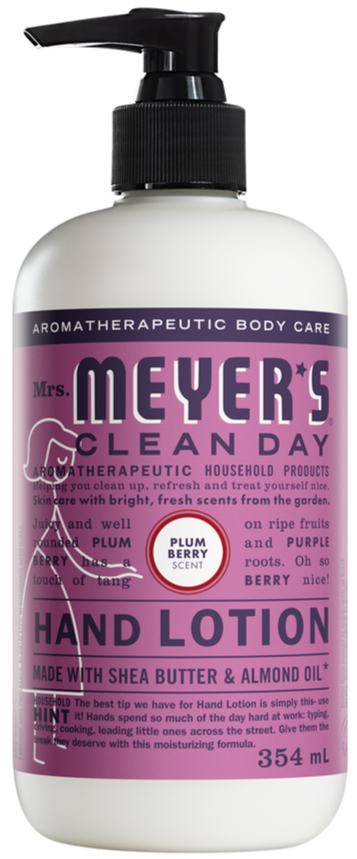 Lotion pour les mains Plum Berry de Mrs. Meyer's 354 ml