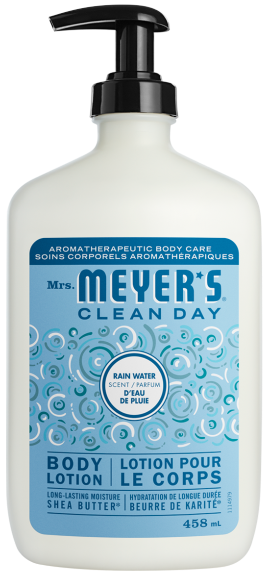 Lotion pour le corps à l'eau de pluie de Mrs. Meyer's 458 ml