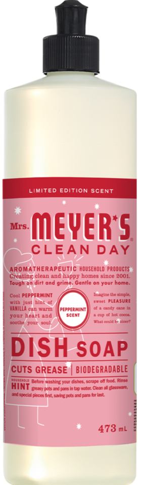 Peppermint Dish Soap by Mrs. Meyer's 473ml