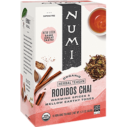 Organic Rooibos Chai Herbal Tea by Numi, 18 bags
