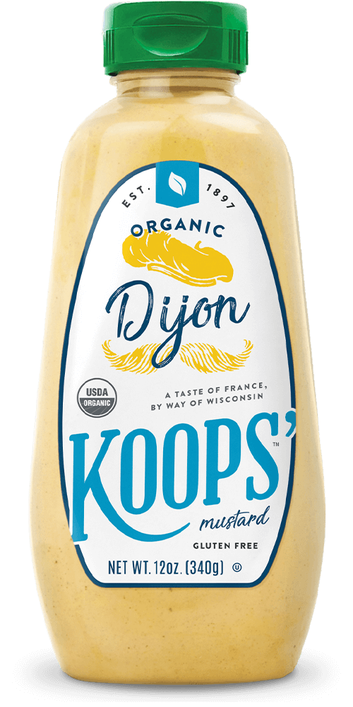 Organic Dijon Mustard by Koops, 325ml