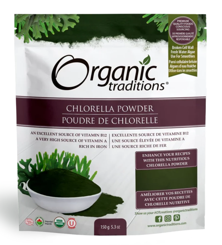 Chlorella Powder by Organic Traditions, 150g