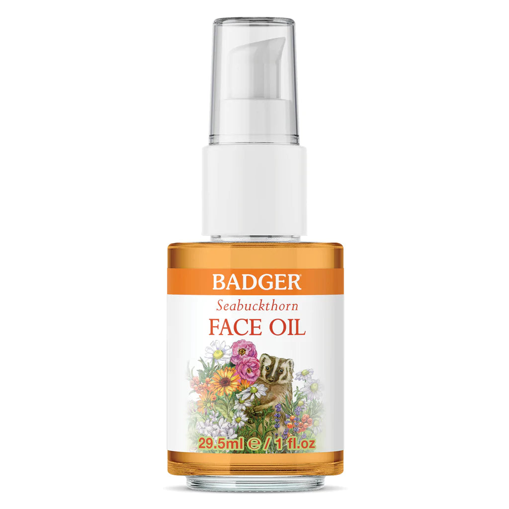 Seabuckthorn Face Oil by Badger, 29.5 ml