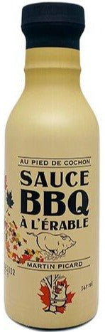 Sauce BBQ à l'érable par Au Pied de Cochon et Martin Picard 345ml