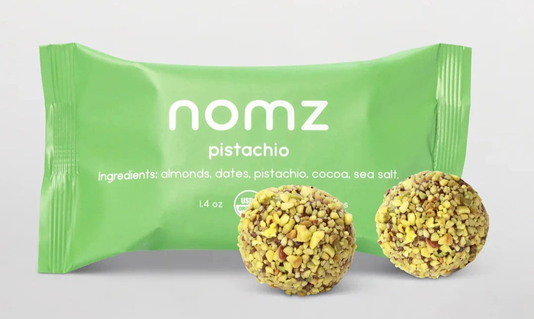 Bouchées de pistache bio par Nomz, 40g