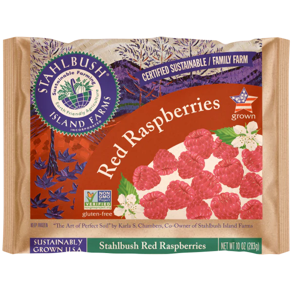 Red Raspberries by Stahlbush 300g