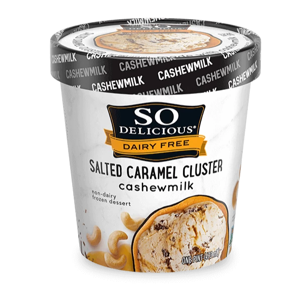 Salted Caramel Cluster Cashew Milk Dessert by So Delicious, 473ml