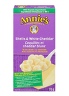 Macaroni et fromage aux coquilles et au cheddar blanc par Annie&#39;s Homegrown 170g