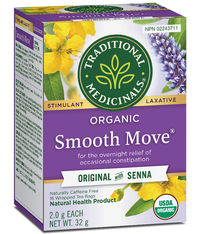 Smooth Move ® biologique de Traditional Medicinals, 40g