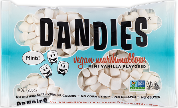 Dandies Mini Vanilla Marshmallows Non GMO 283g