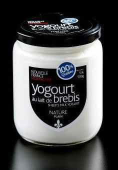 Plain Sheep’s Milk Yogurt by Nouvelle France Fromagerie, 500g